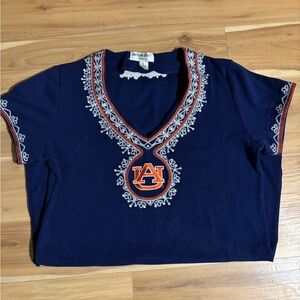 Auburn University Embroidered Navy Dress